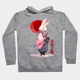 Rabbit samurai Hoodie